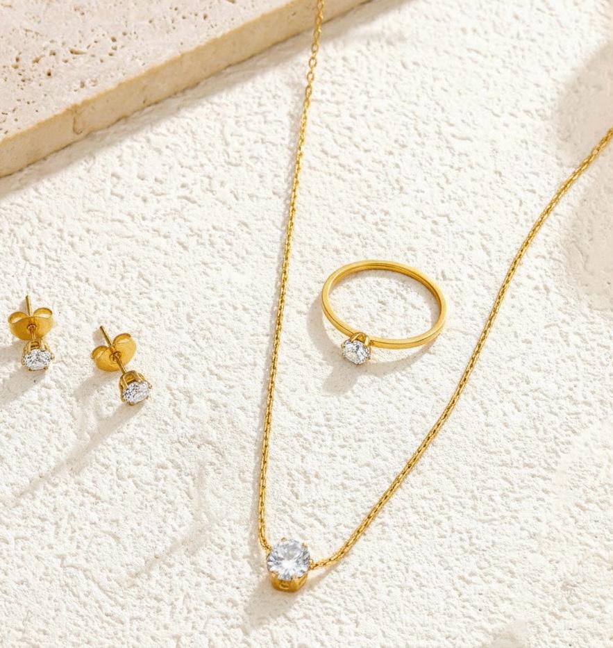 Dainty Crystal Set