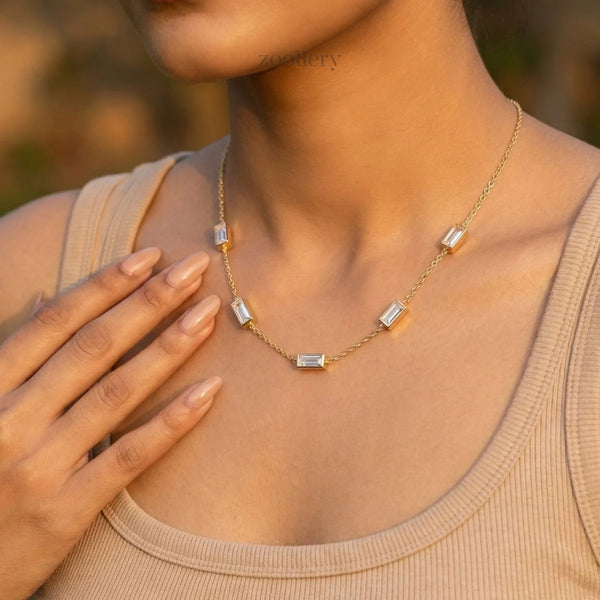 Dainty Crystal Necklace