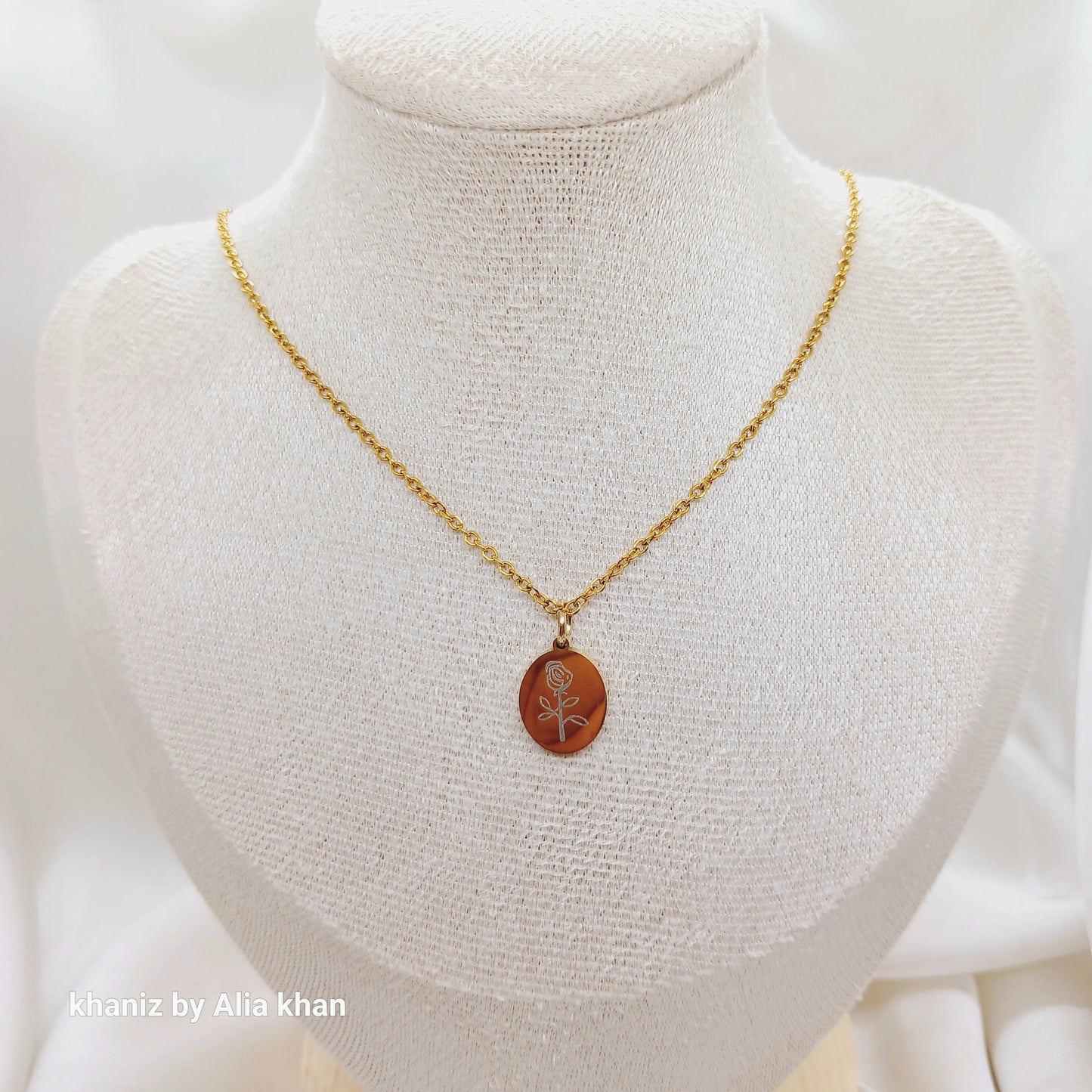 Golden Bloom Pendant