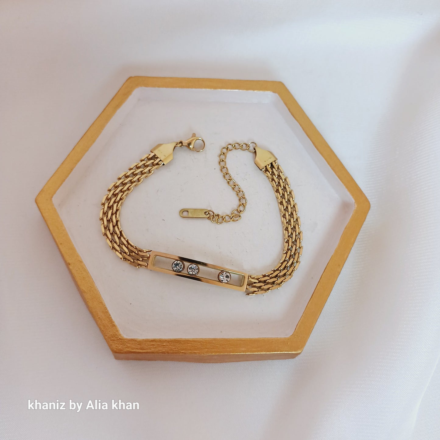 Trio Bar Bracelet