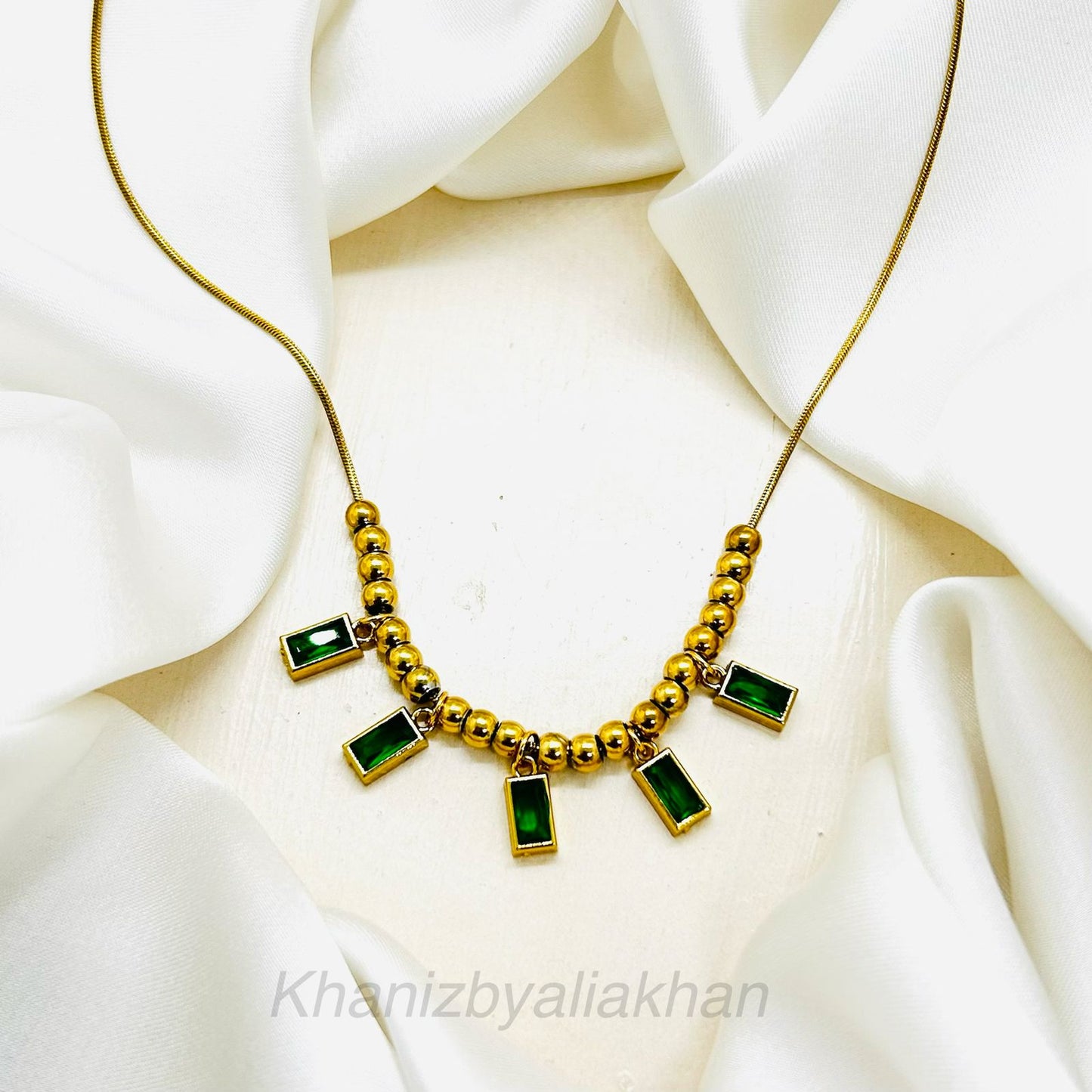 Isaella Emerald Necklace