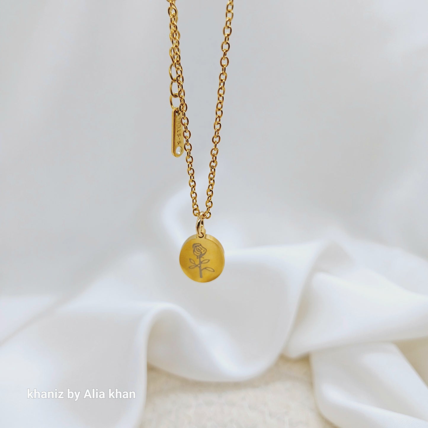 Golden Bloom Pendant