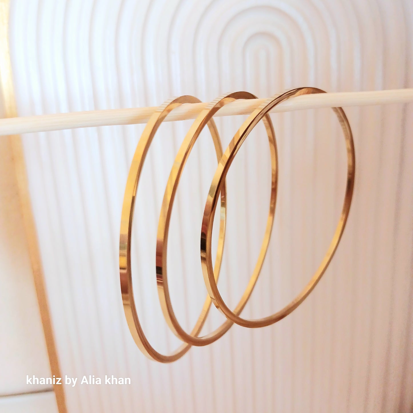 Plan Stainless Steel Bangles