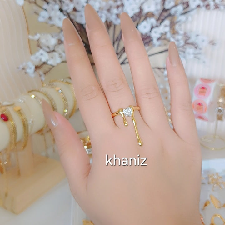 Melting Heart Ring