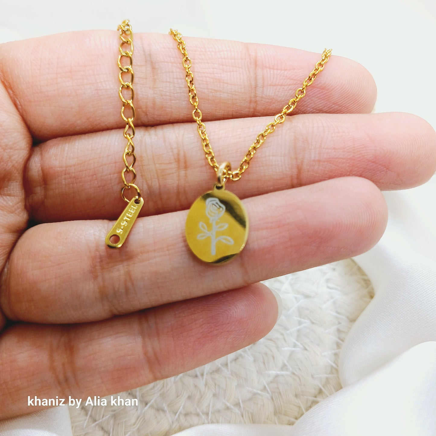 Golden Bloom Pendant