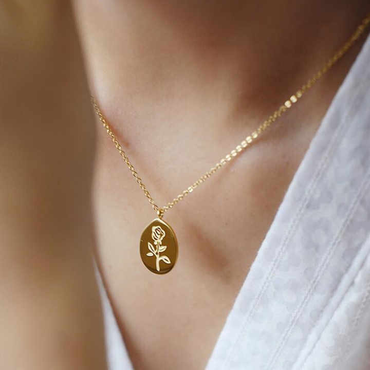 Golden Bloom Pendant