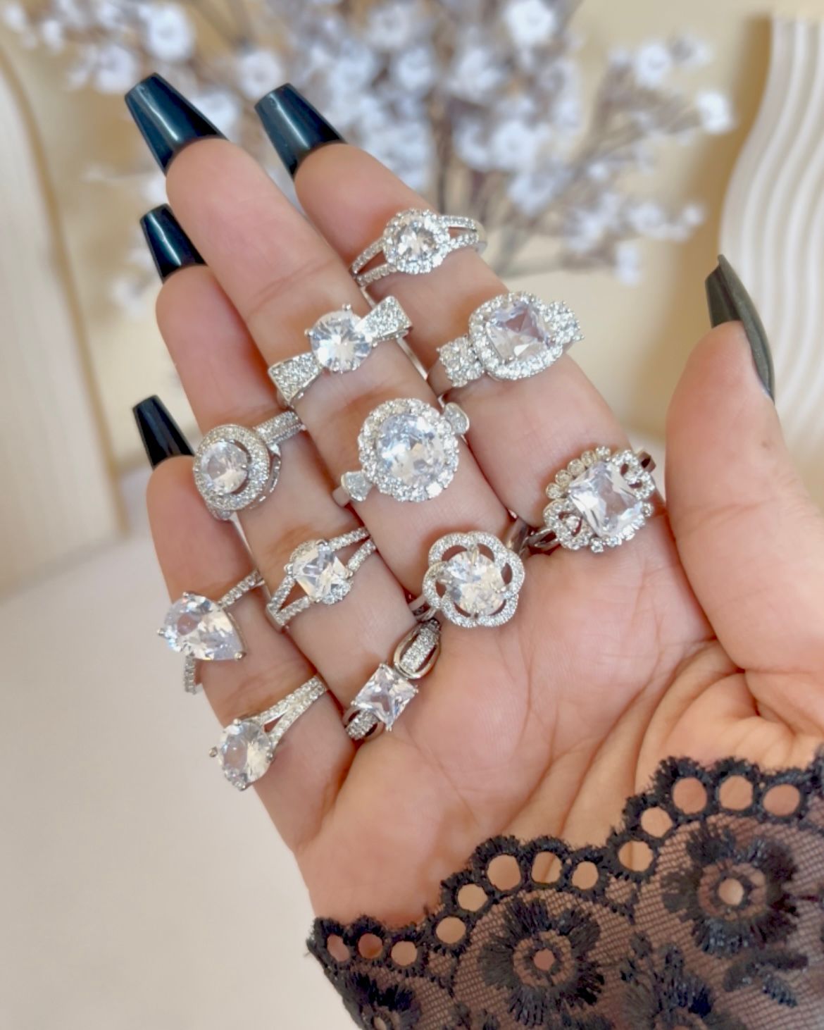 Zircon 925 Rings