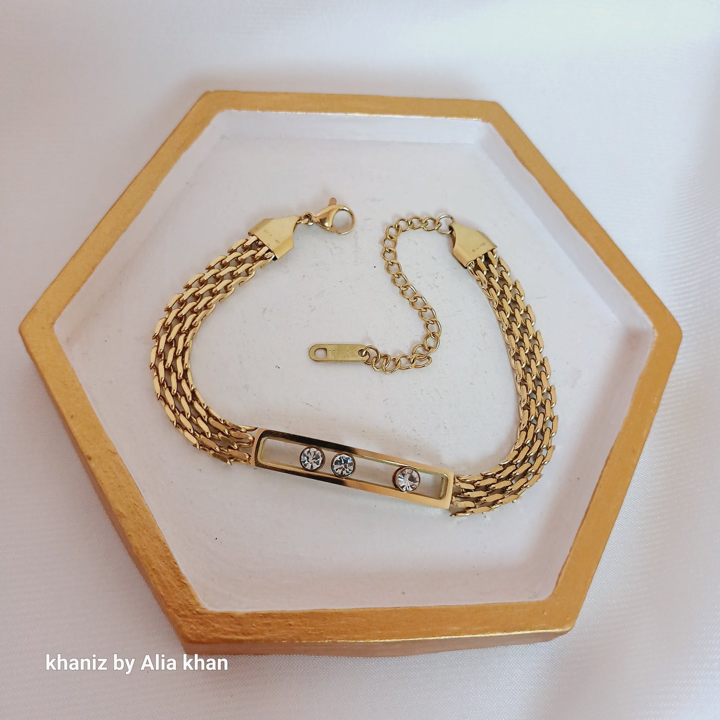 Trio Bar Bracelet