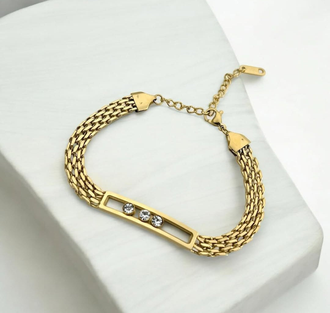 Trio Bar Bracelet