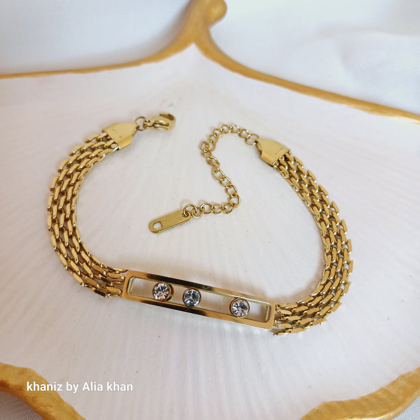 Trio Bar Bracelet