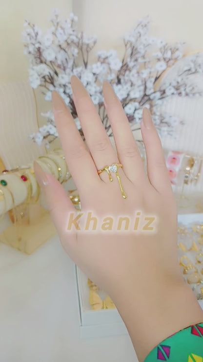 Melting Heart Ring