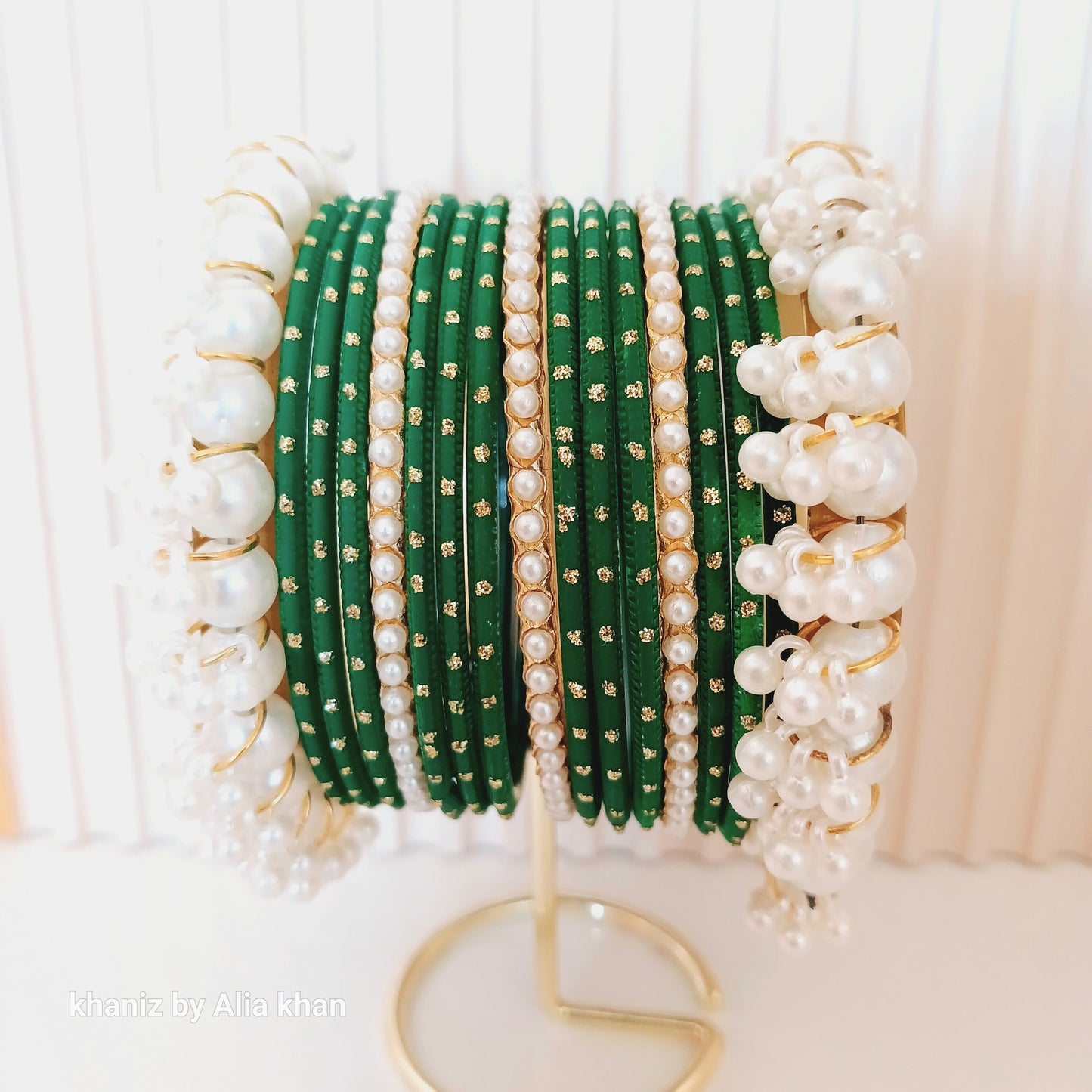 Pearl Gajra Bangles [2.6 size]