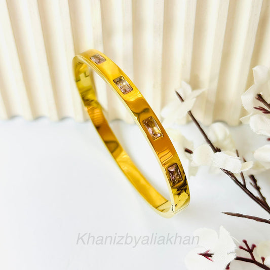 Pink Zirconia Handcuff