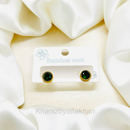 Emerald Blink Earrings