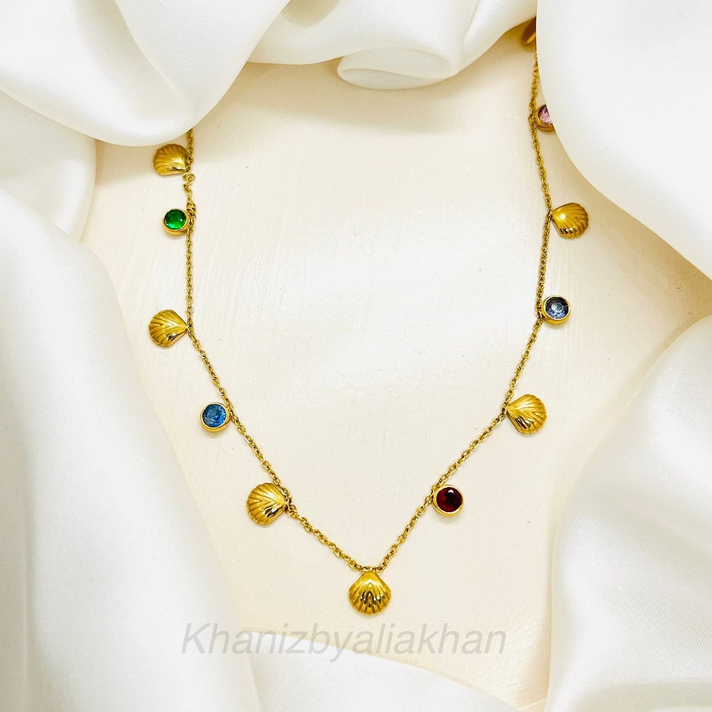 Shell & Stone Necklace