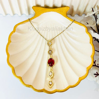 Ruby Nova Pendant