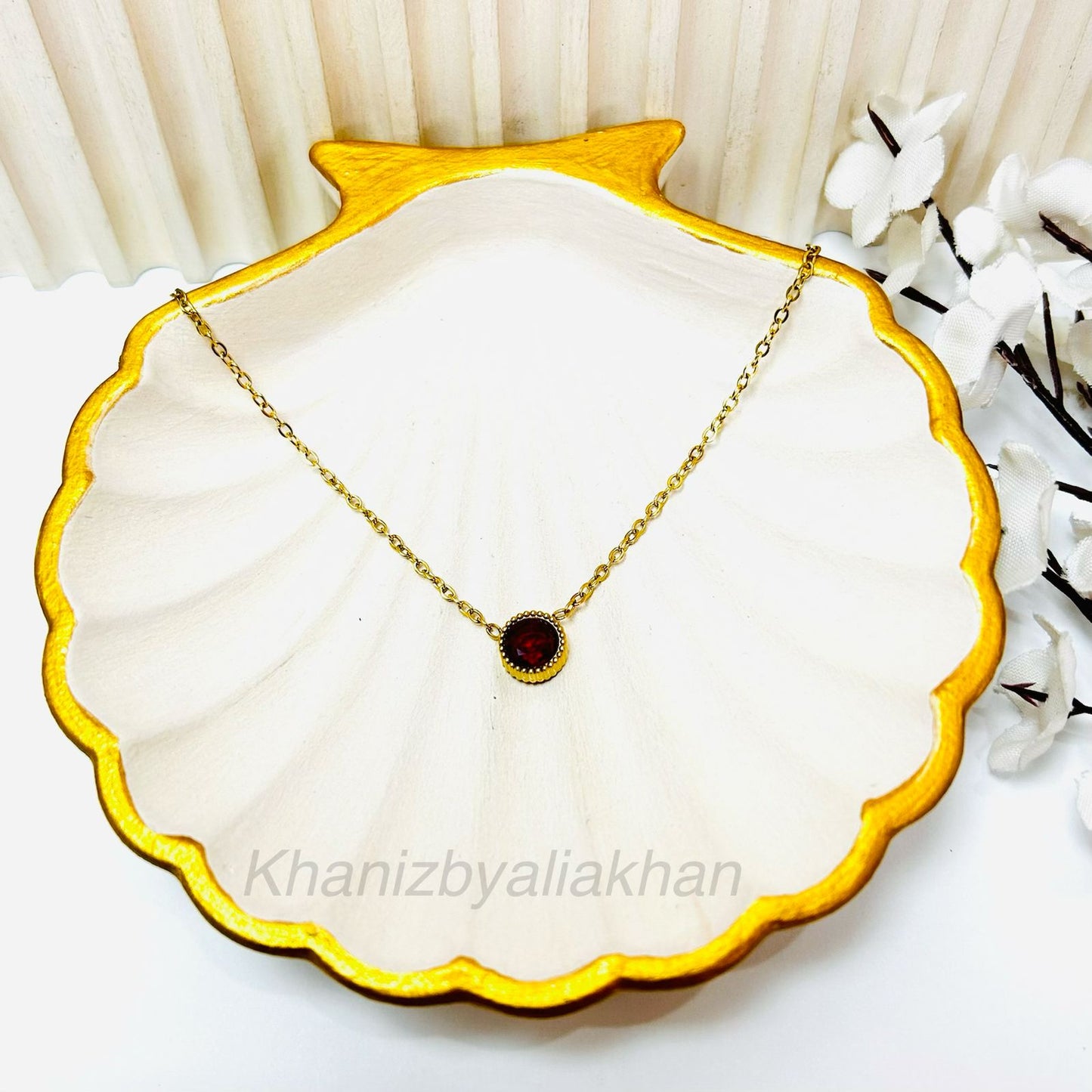Ruby Blink Pendant
