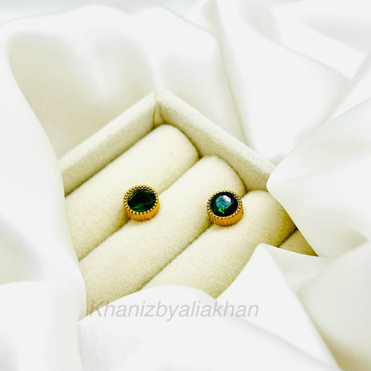 Emerald Blink Earrings