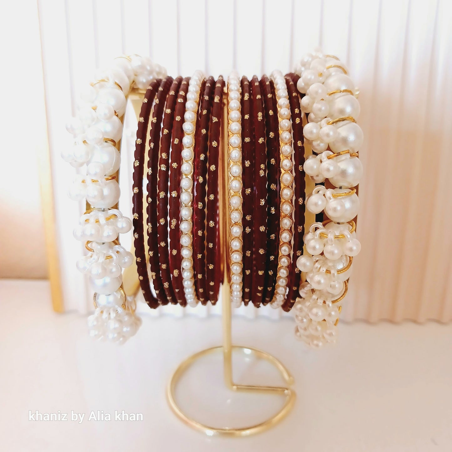 Pearl Gajra Bangles [2.6 size]