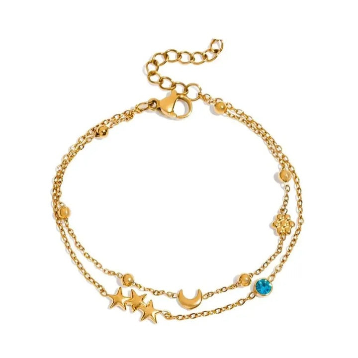 Stardust Layered Bracelet