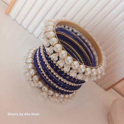Pearl Gajra Bangles [2.6 size]
