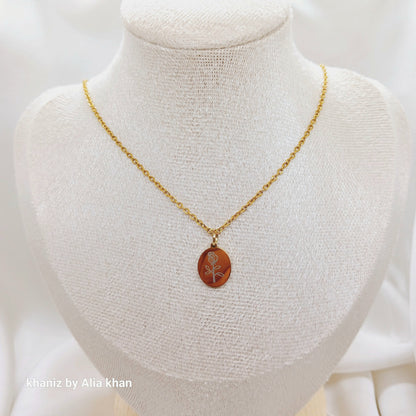 Golden Bloom Pendant