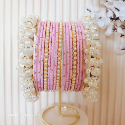 Pearl Gajra Bangles [2.6 size]
