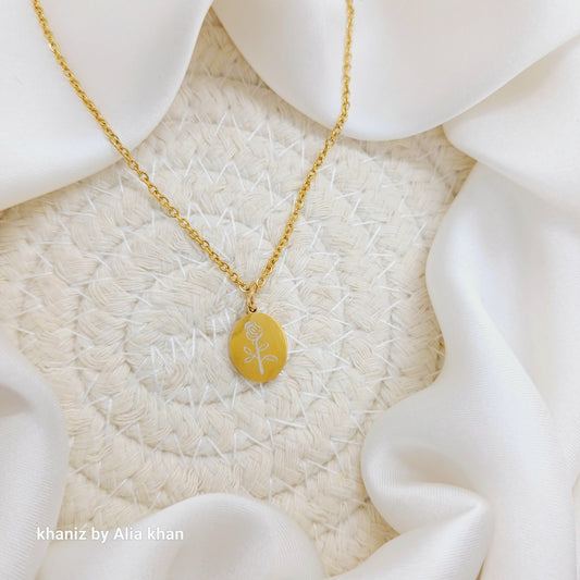 Golden Bloom Pendant