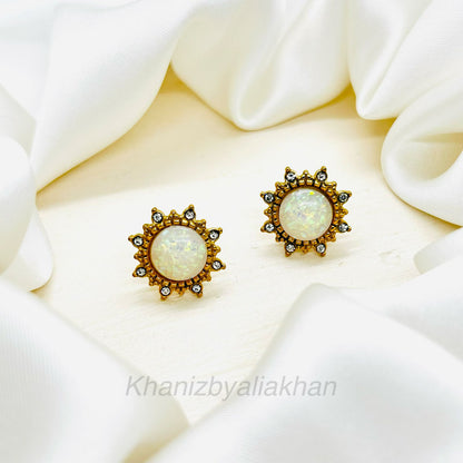 Luminous Opal Earrings
