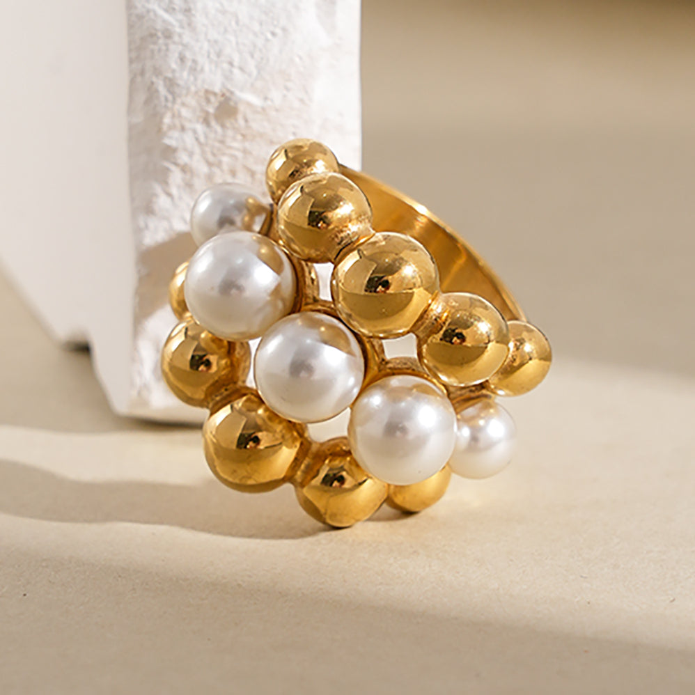 Bubble Pearl Ring