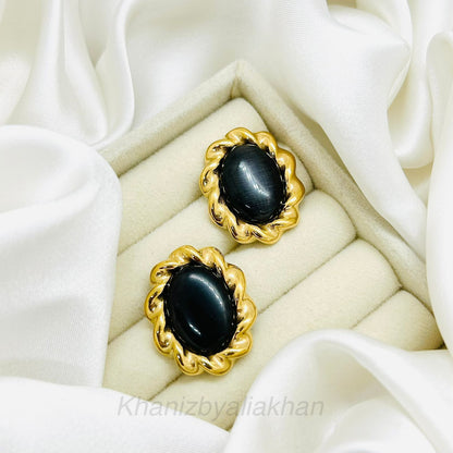 Noir Aura Earrings