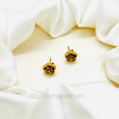 Vintage Rose Earrings