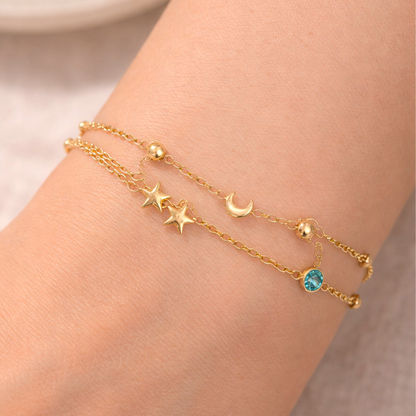 Stardust Layered Bracelet