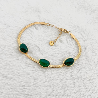 Lush Emerald bracelet