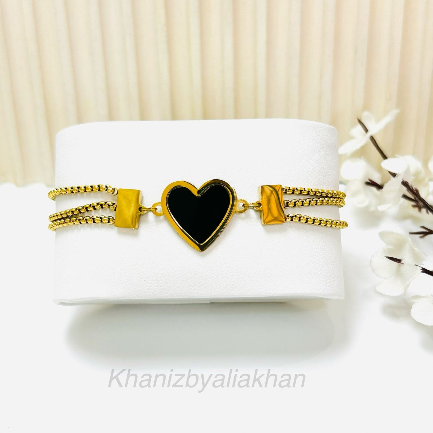 Heart Triple Layer Bracelet