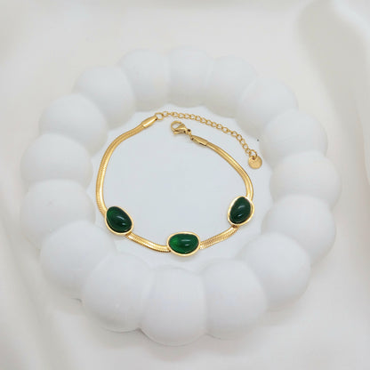 Lush Emerald bracelet