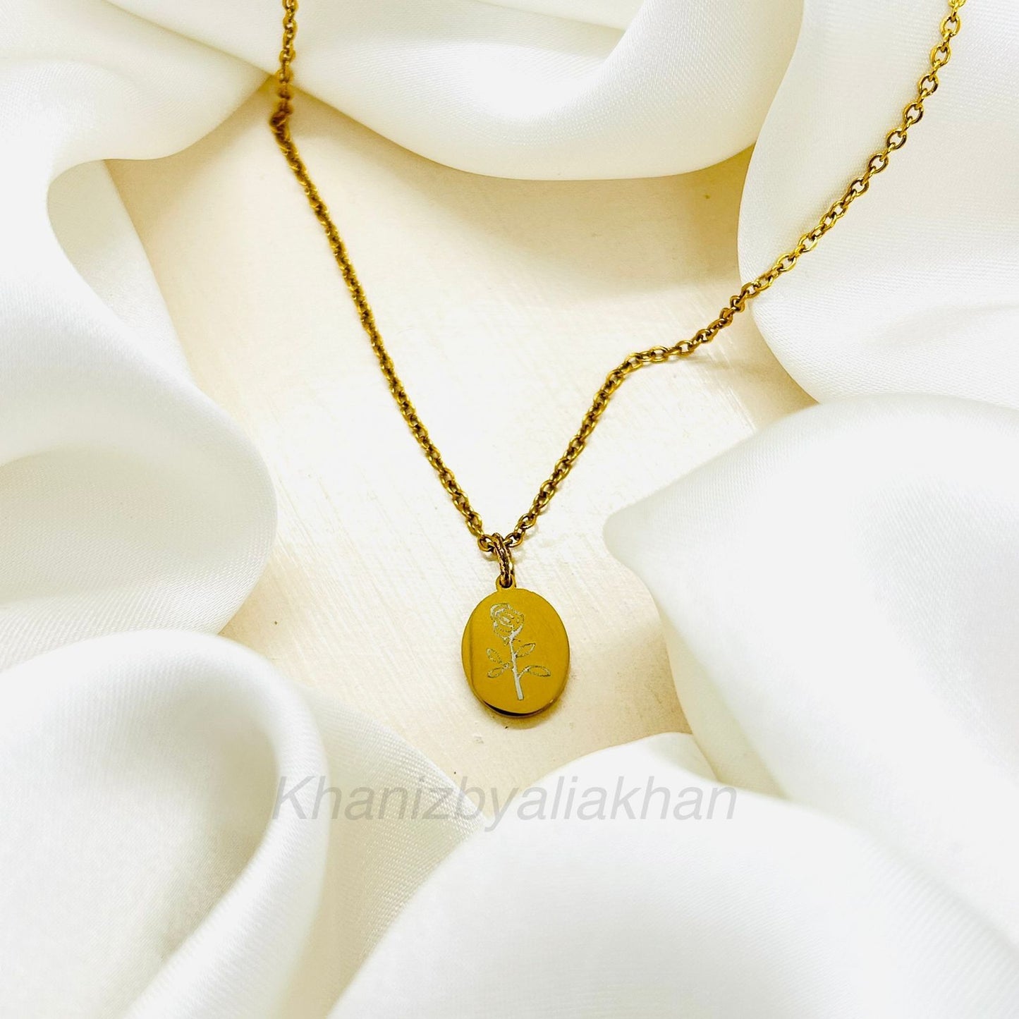 Golden Bloom Pendant