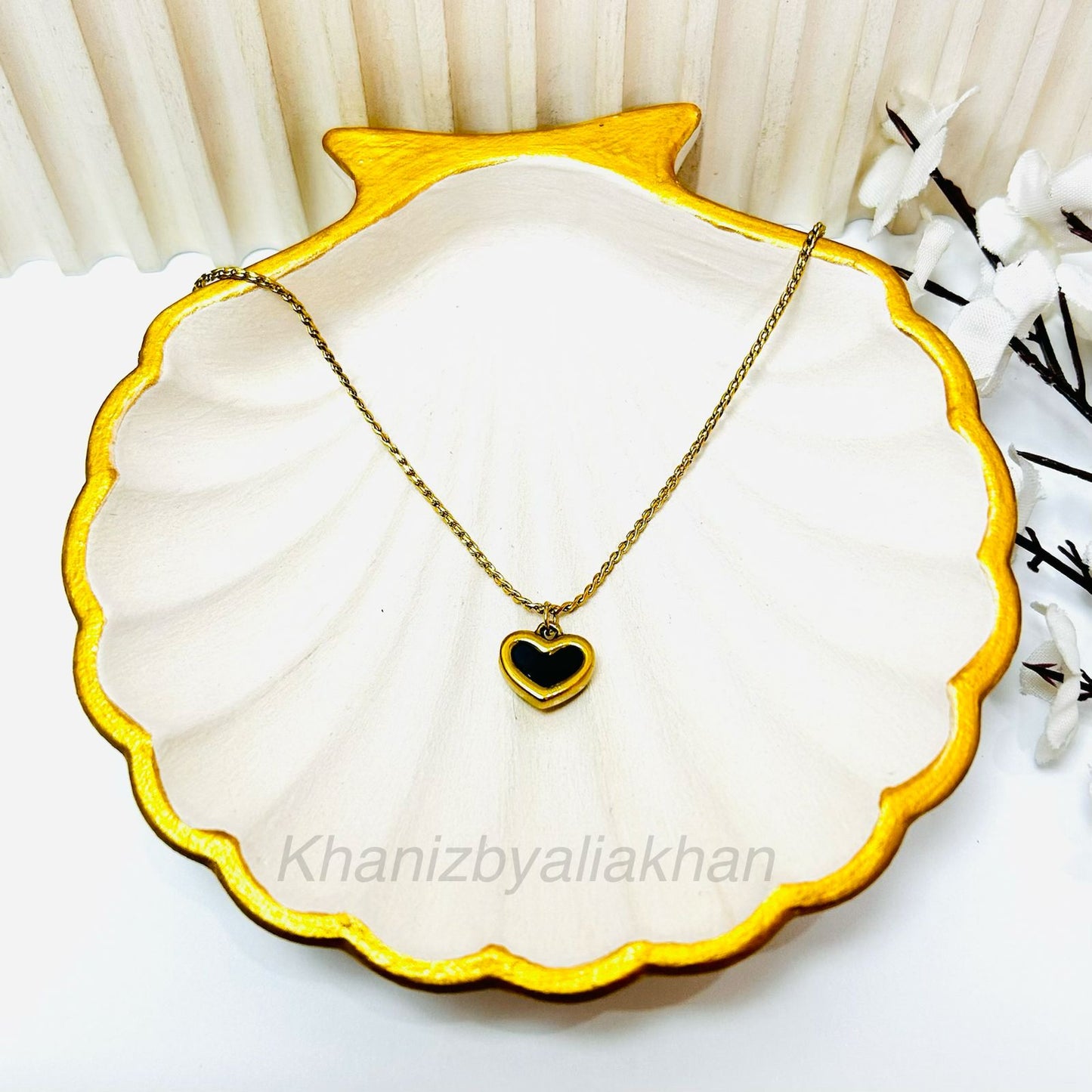 Black Heart Pendant