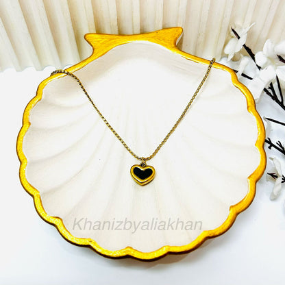 Black Heart Pendant