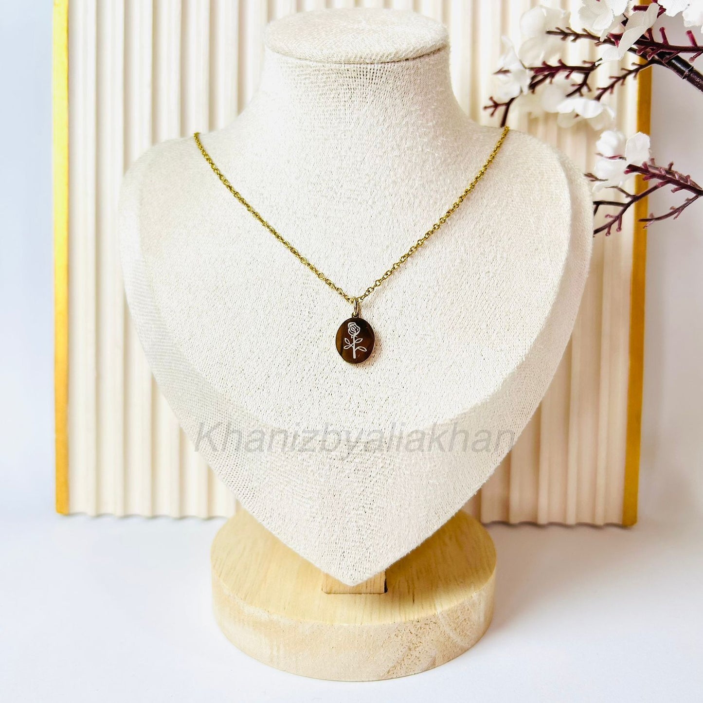 Golden Bloom Pendant