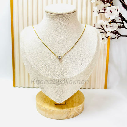 Dainty Crystal Pendant