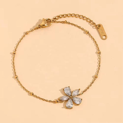 Crystal Blossom Bracelet