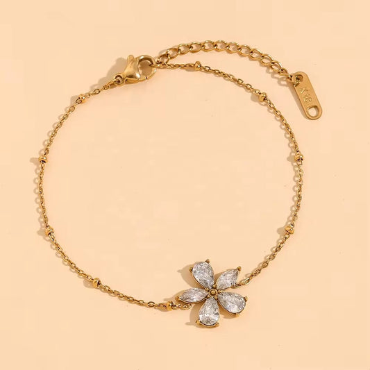 Crystal Blossom Bracelet