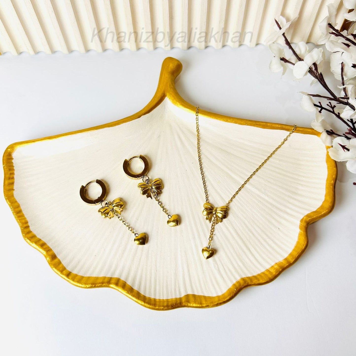 Bow Heart Set