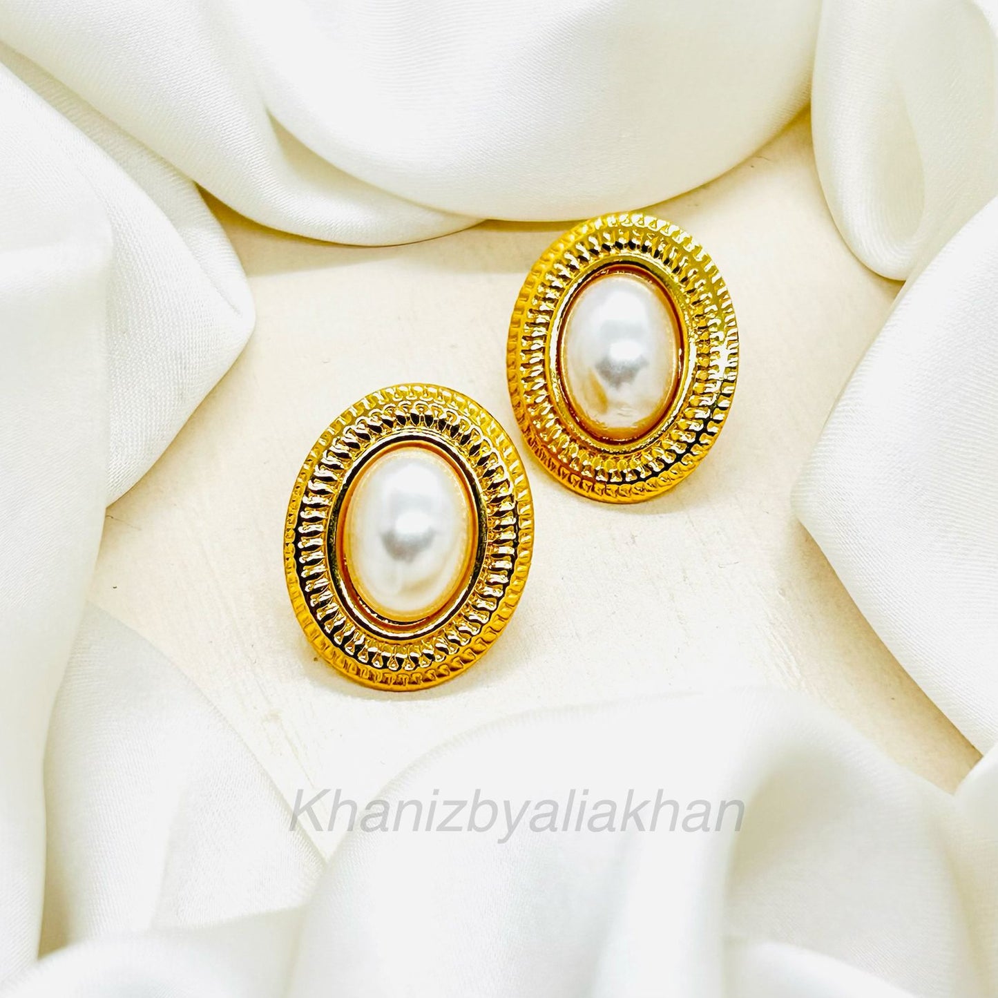 Regal Pearl Earrings