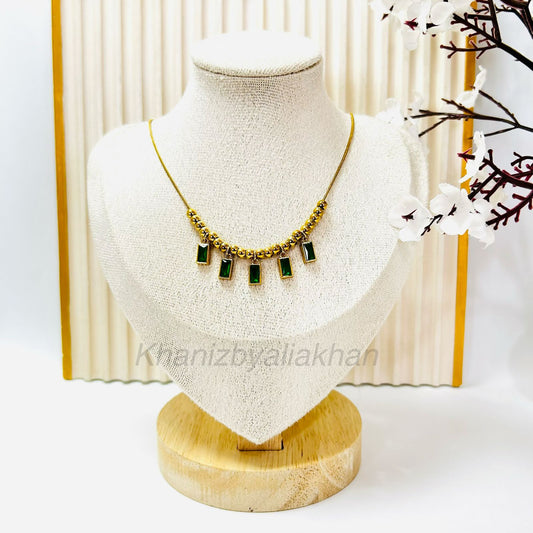 Isaella Emerald Necklace