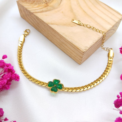 Green Blossom bracelet