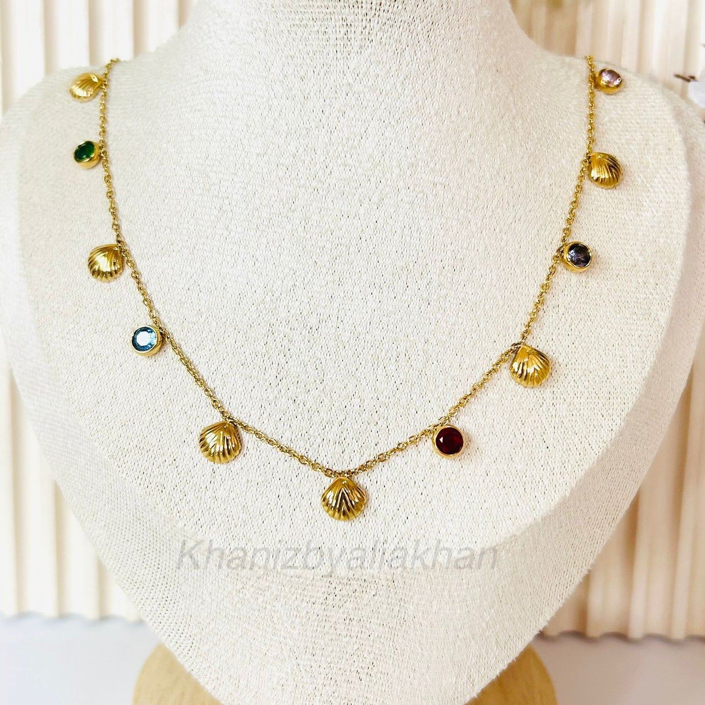 Shell & Stone Necklace