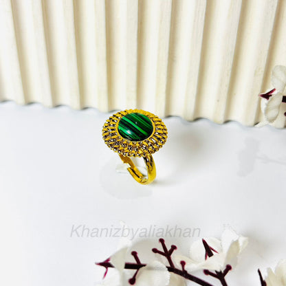 Malachite Ring
