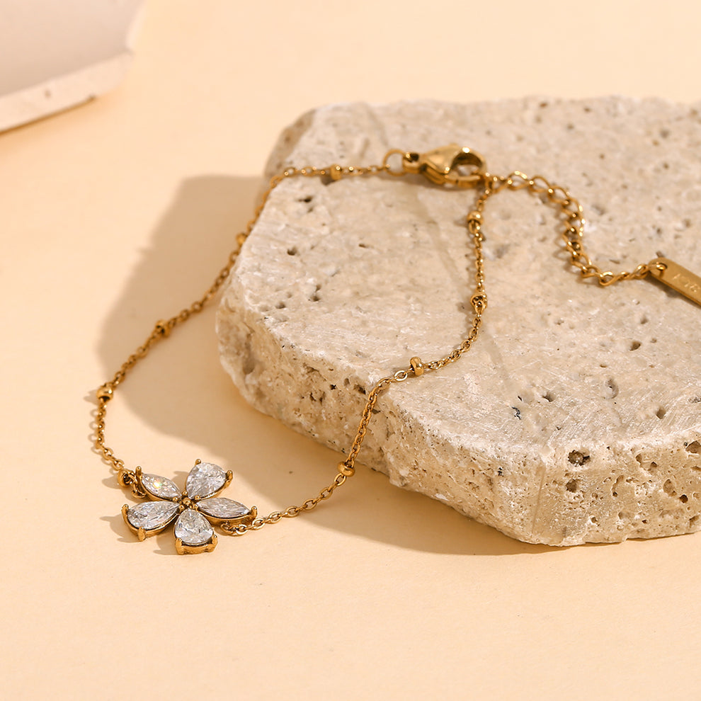 Crystal Blossom Bracelet